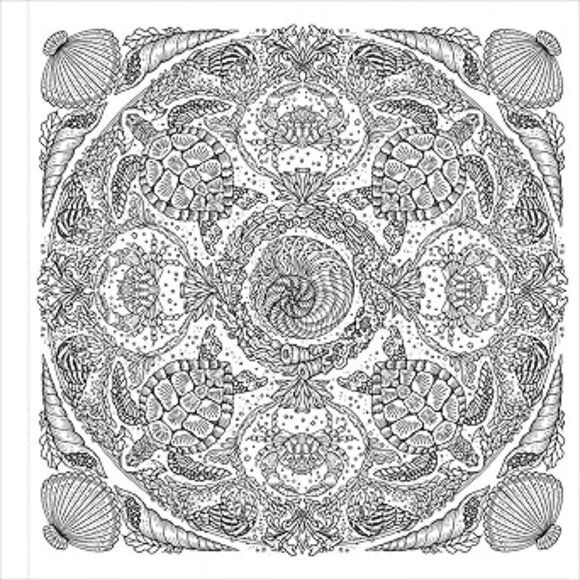 Melpomeni Chatzipanagiotou Circle of Life and Nature Mandalas Coloring Books - Picture 5 of 5